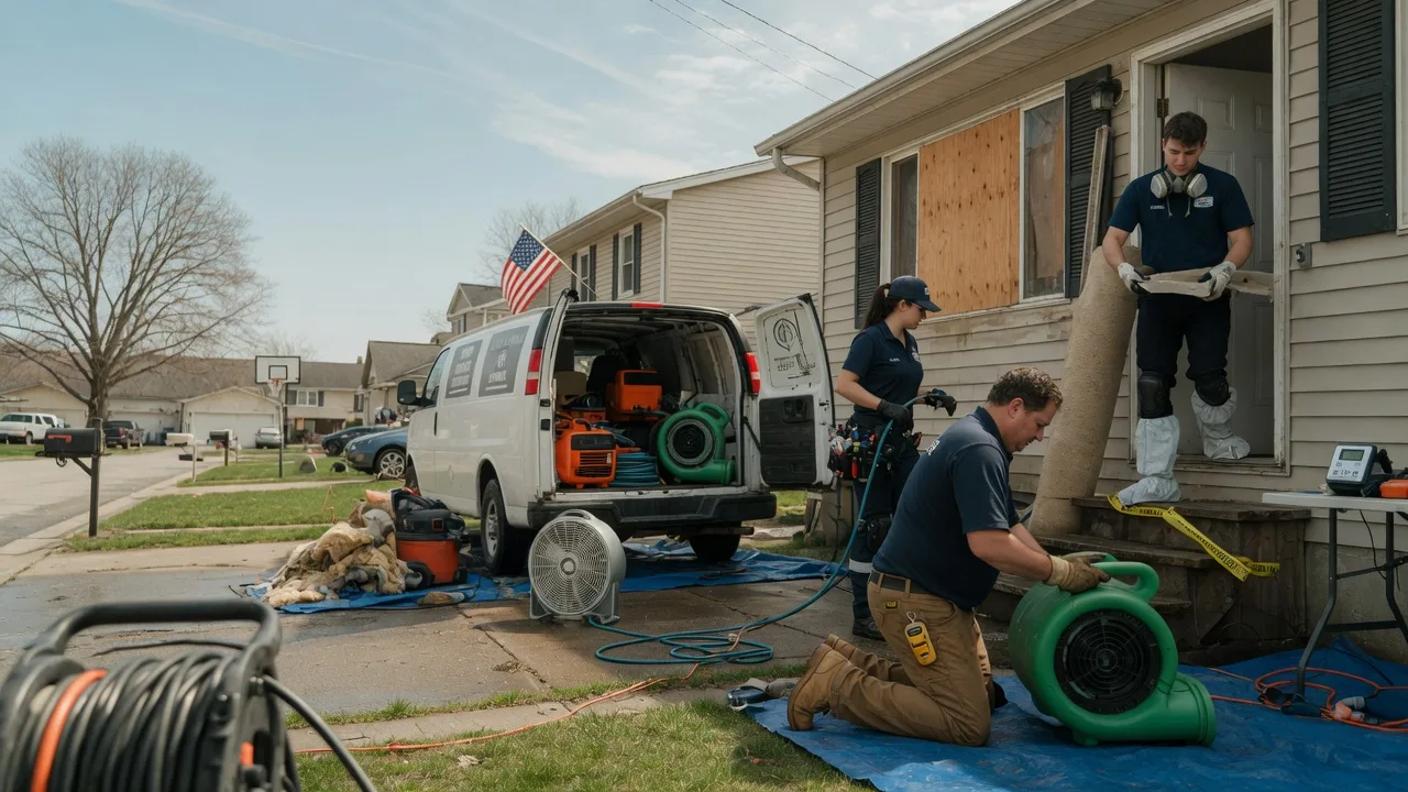 Water Damage Restoration in Edison, OH near me